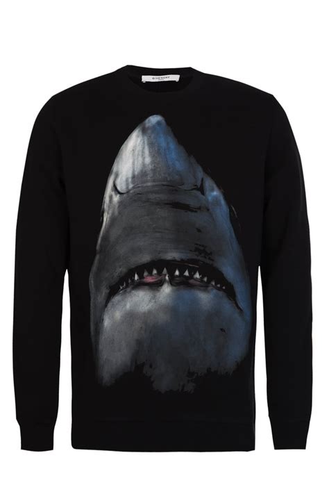 givenchy shark print sweater|Givenchy sweatshirt sale.